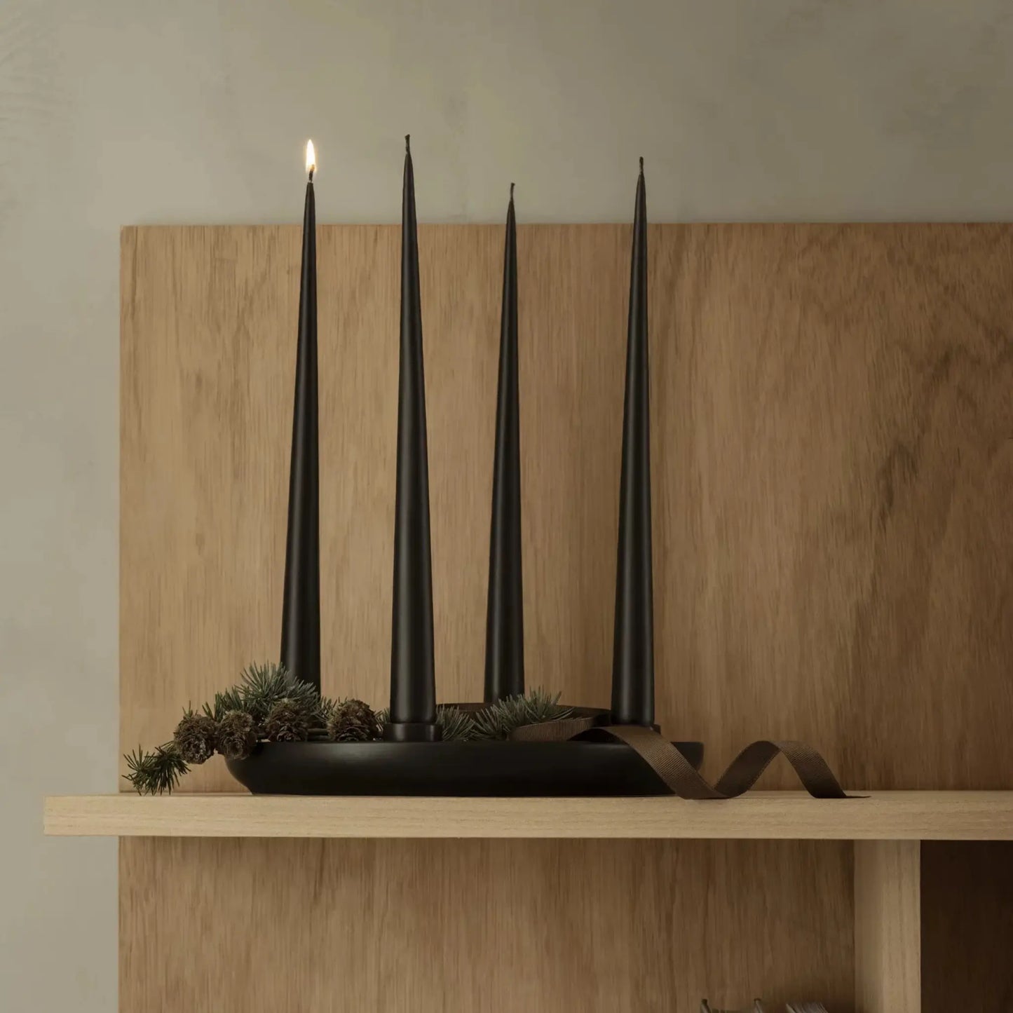blomus Vela Ljusstake, Svart