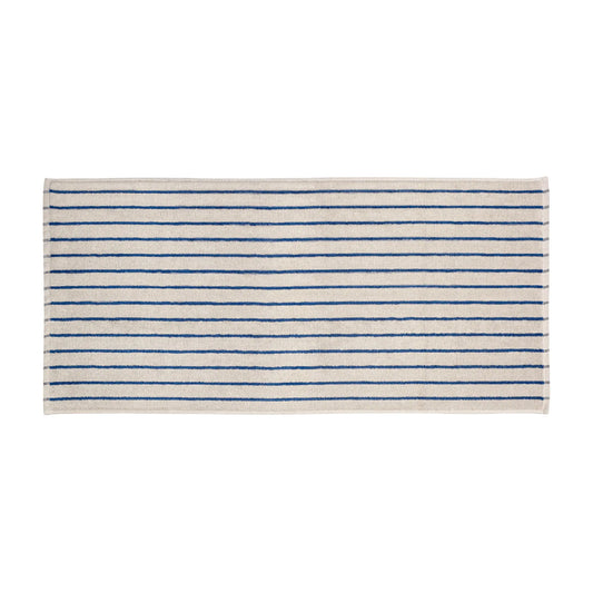 blomus Arto Handduk 100x50 cm Moonbeam/Mazarine Blue
