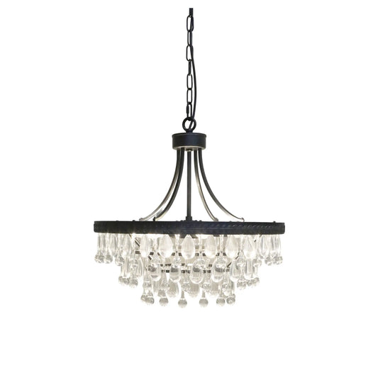 Chic Antique Versailles Ljuskrona Ø50 cm, Svart