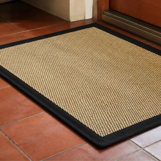 Deco Nord Panama Dörrmatta 60x90 cm, Desert sand/black