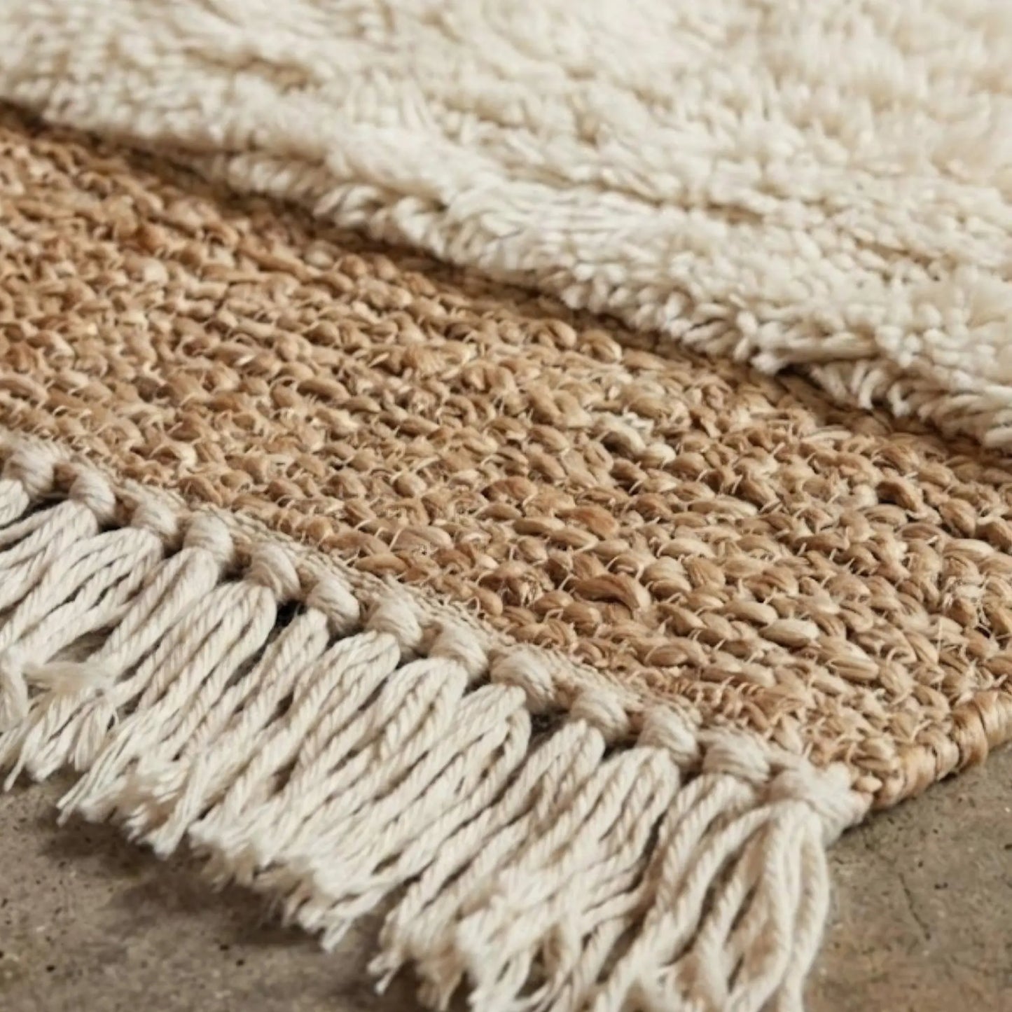Deco Nord Bucky Matta 200x300 cm, Ivory beige
