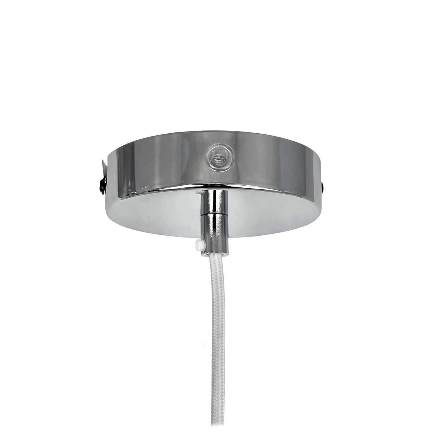 Dyberg Larsen Haipot Taklampa Ø23 cm, Krom