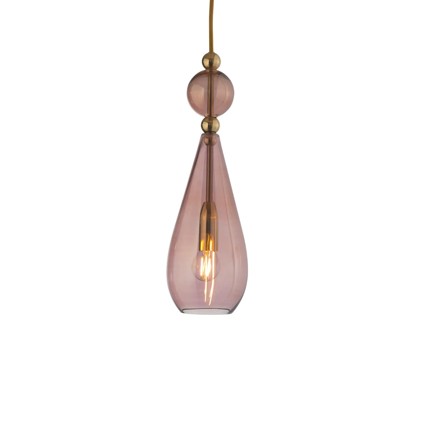 EBB & FLOW Smykke Taklampa M, Obsidian