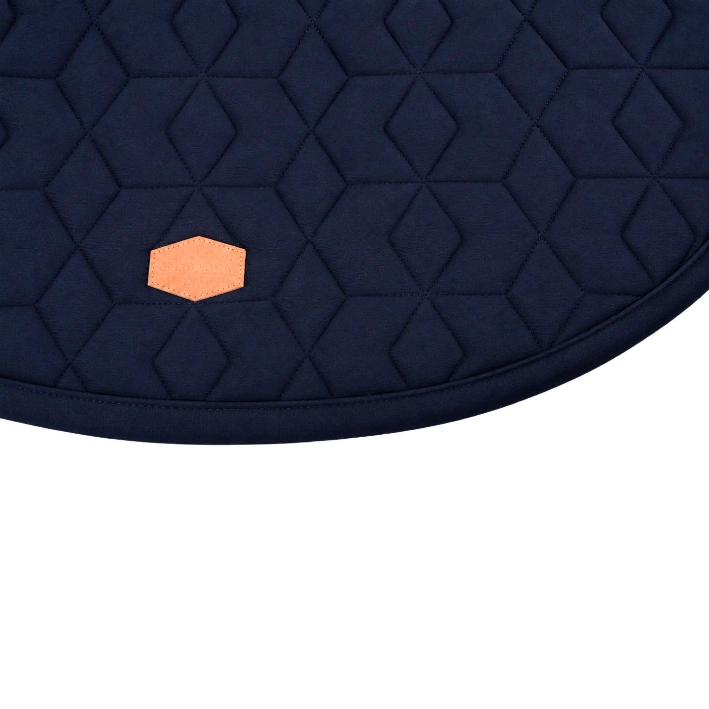 Filibabba Lekmatta Mjuk Quilt, Dark Blue