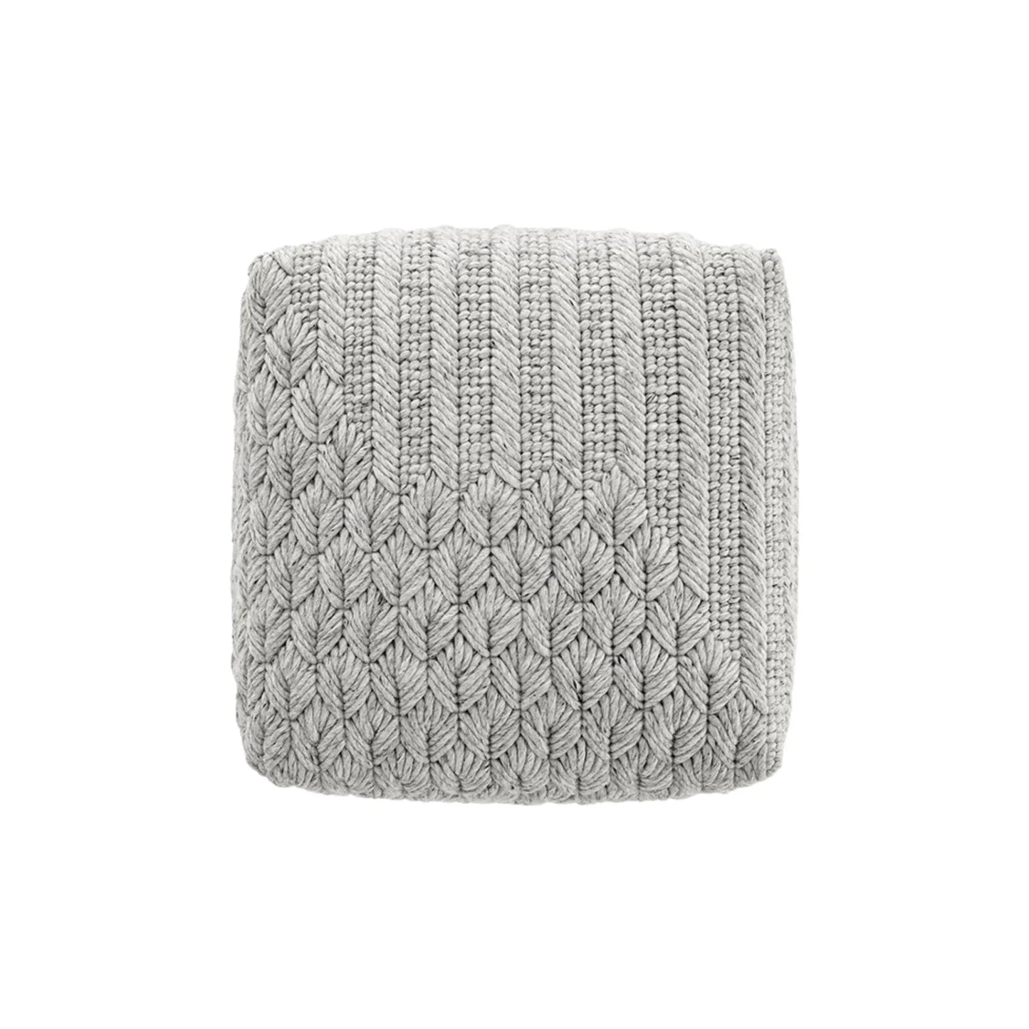 GAN Chaddar Puff 61x61x37h cm, Grå