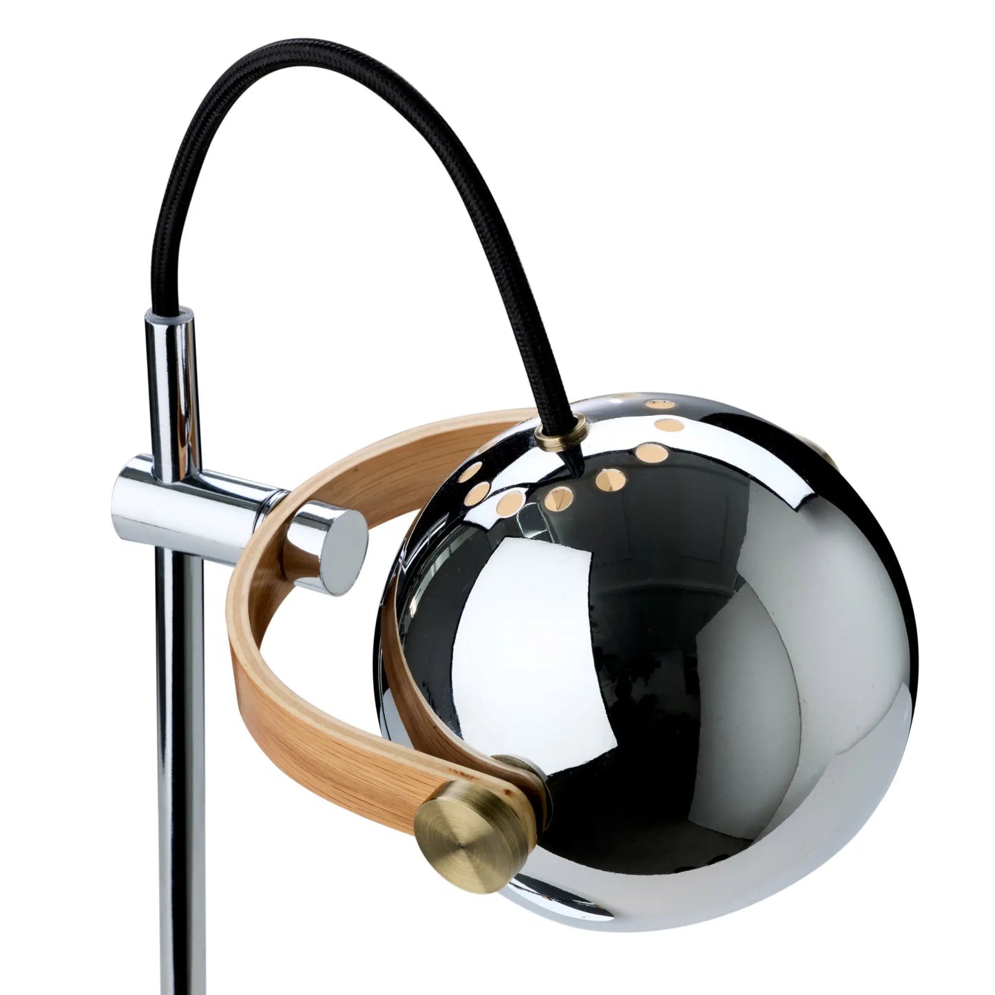 Halo Design DC Portabel Bordslampa, Chrome