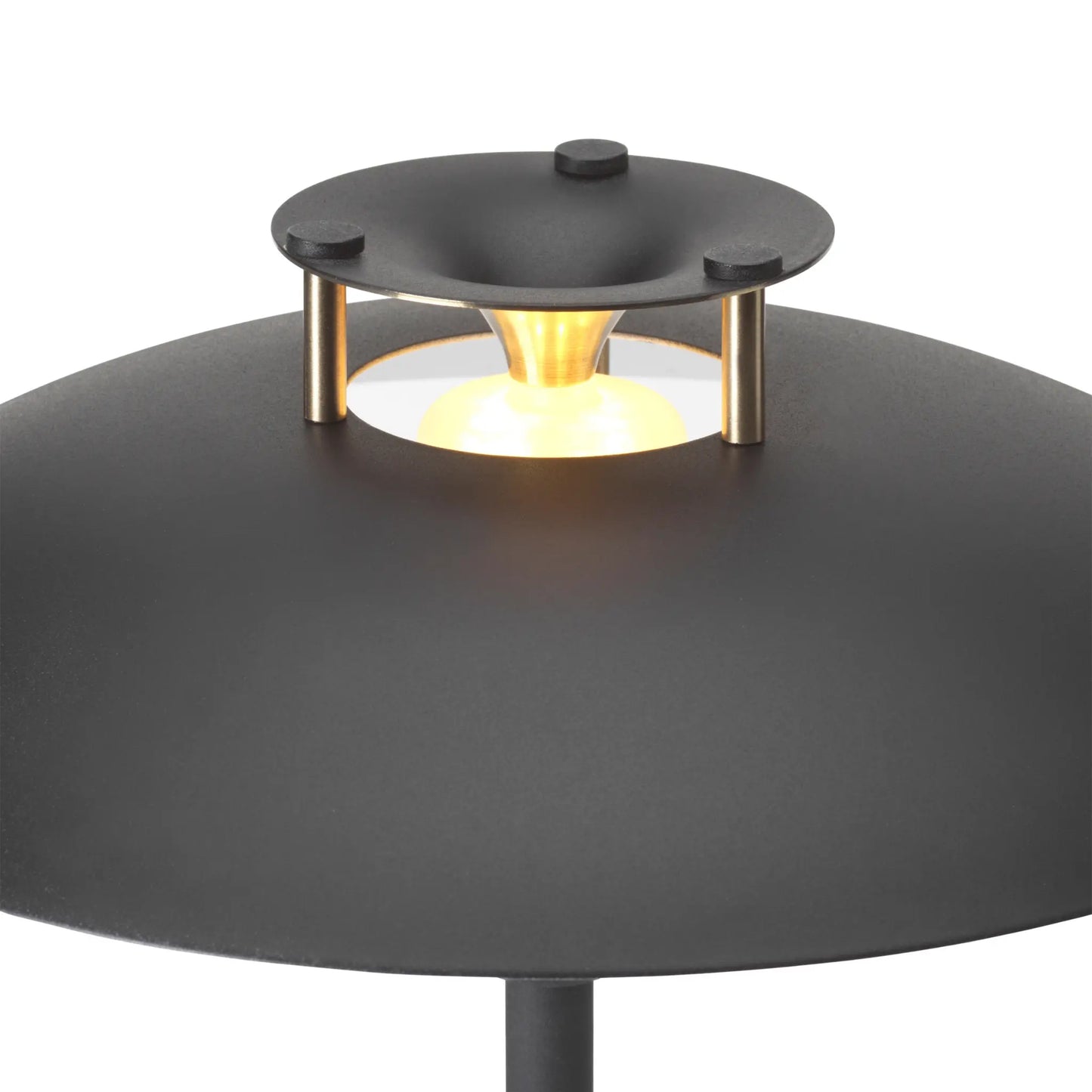 Halo Design Stepp 1-2-3 Portabel Bordslampa, Black