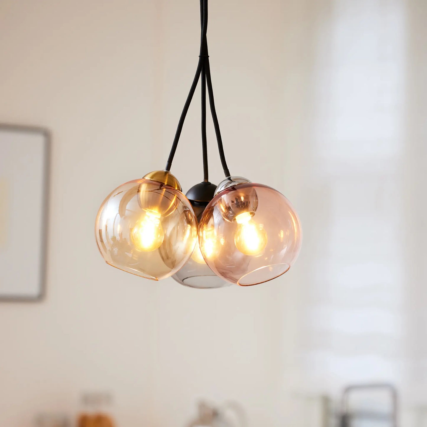 Halo Design Bubbles Taklampa Mini Ø14 cm, Rosa