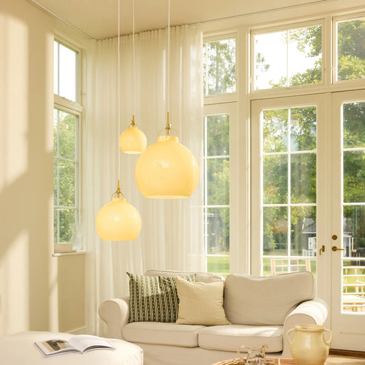 Halo Design Toscana Taklampa Ø27 cm, Cream