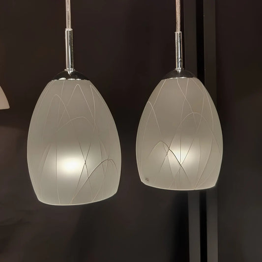 Halo Design Winner Taklampset Ø12 cm, Mönstrad/Chrom
