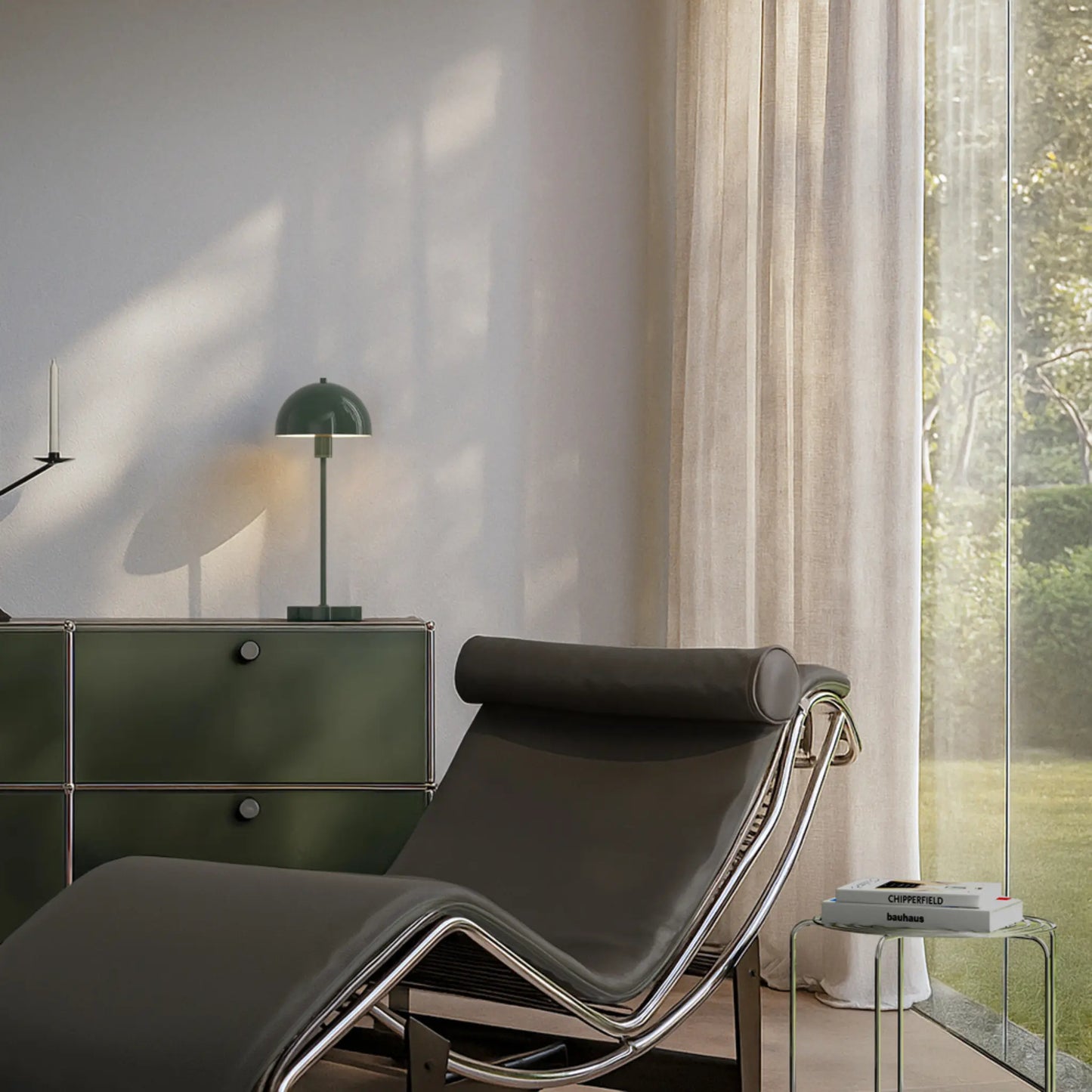 Herstal Vienda Bordslampa, Oak leaf green