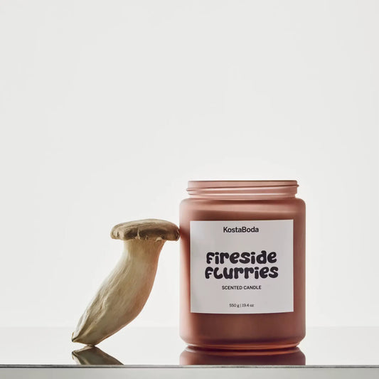 Kosta Boda Mind Doftljus 550g Fireside flurries