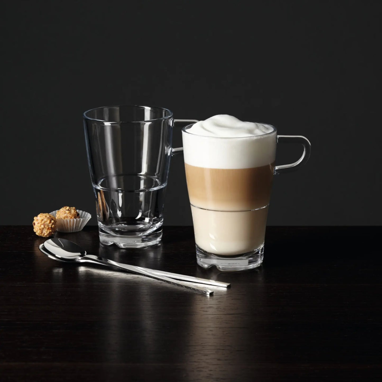 Leonardo Senso Kaffeset med Sked 350 ml 2-pack