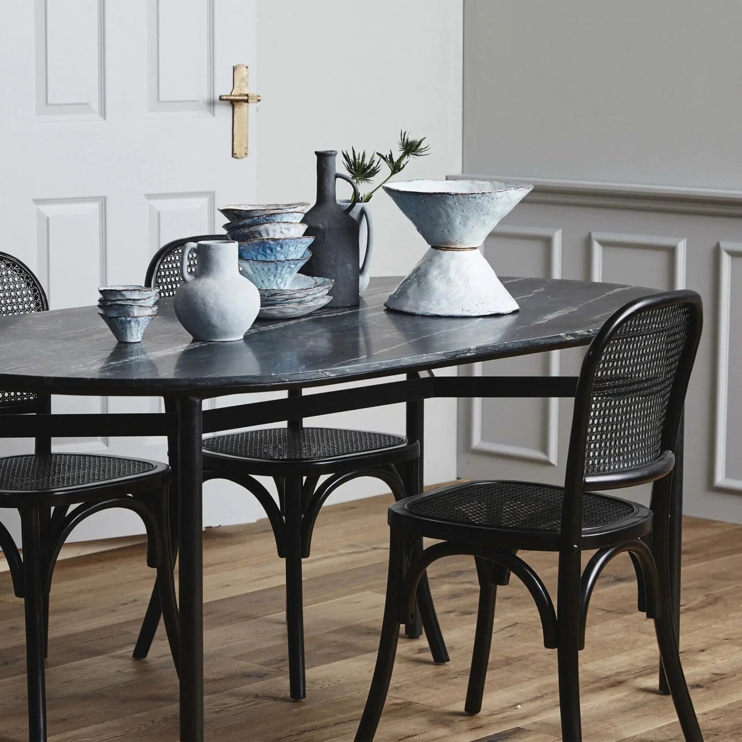 Nordal Wicky Stol 2-Pack, Svart/Svart
