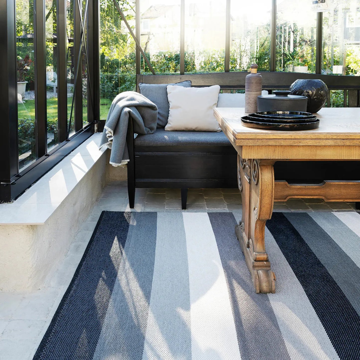 Pappelina Molly Matta 140x200 cm, Ocean Grey