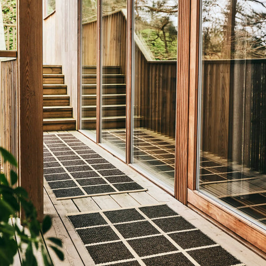 Pappelina Criss Matta 70x150 cm, Dark Brown