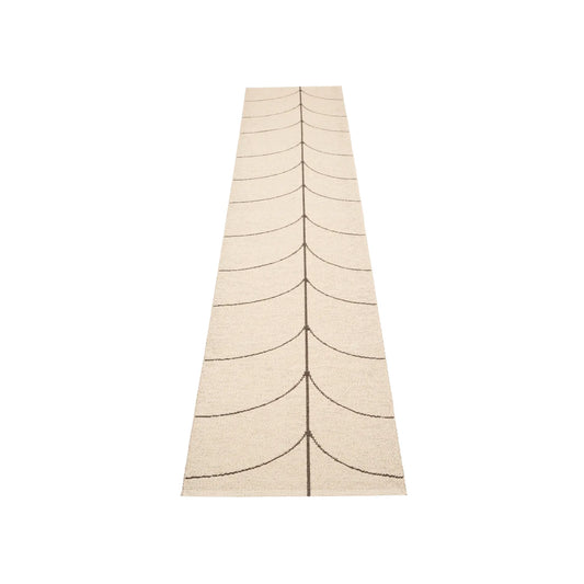 Pappelina Leif Matta 70x360 cm, Dark Brown