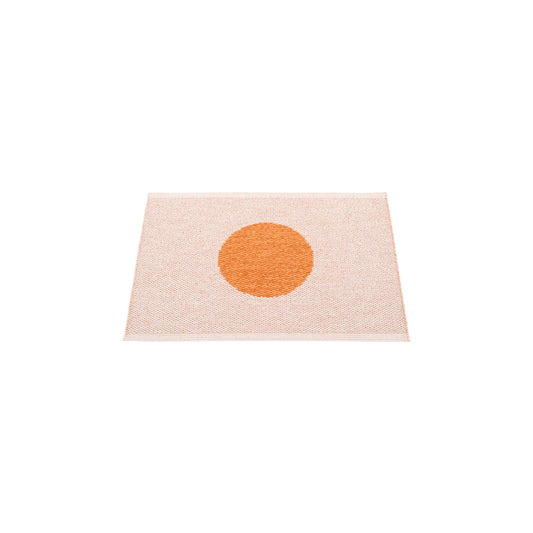 Pappelina Vera Pop Matta 70x50 cm, Pale Orange