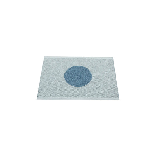 Pappelina Vera Pop Matta 70x50 cm, River Blue