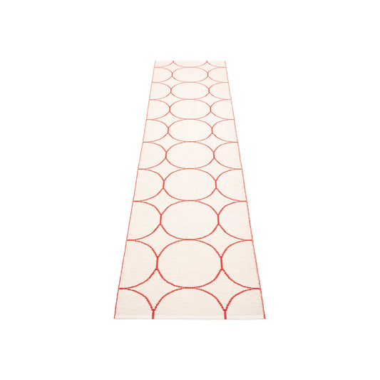 Pappelina Boo Matta 70x300 cm, Röd