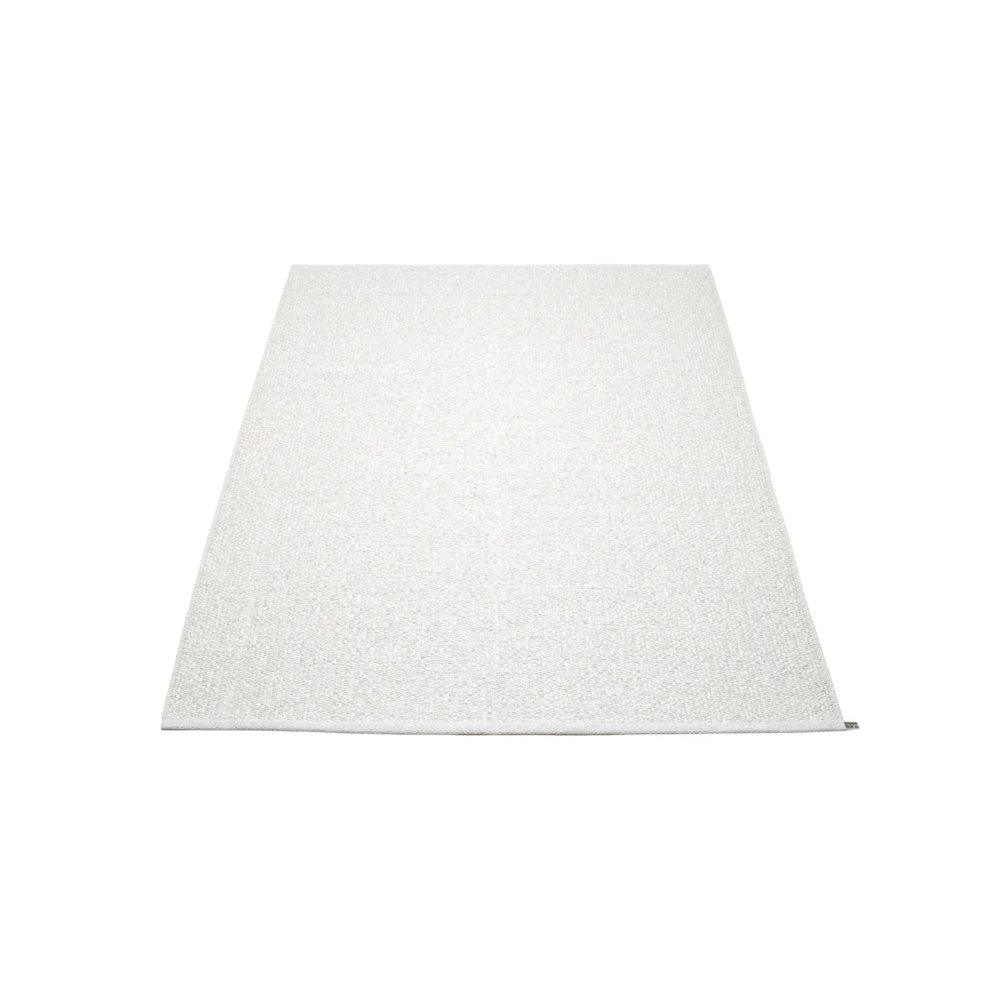 Pappelina Svea Matta 140x220 cm, White Metallic