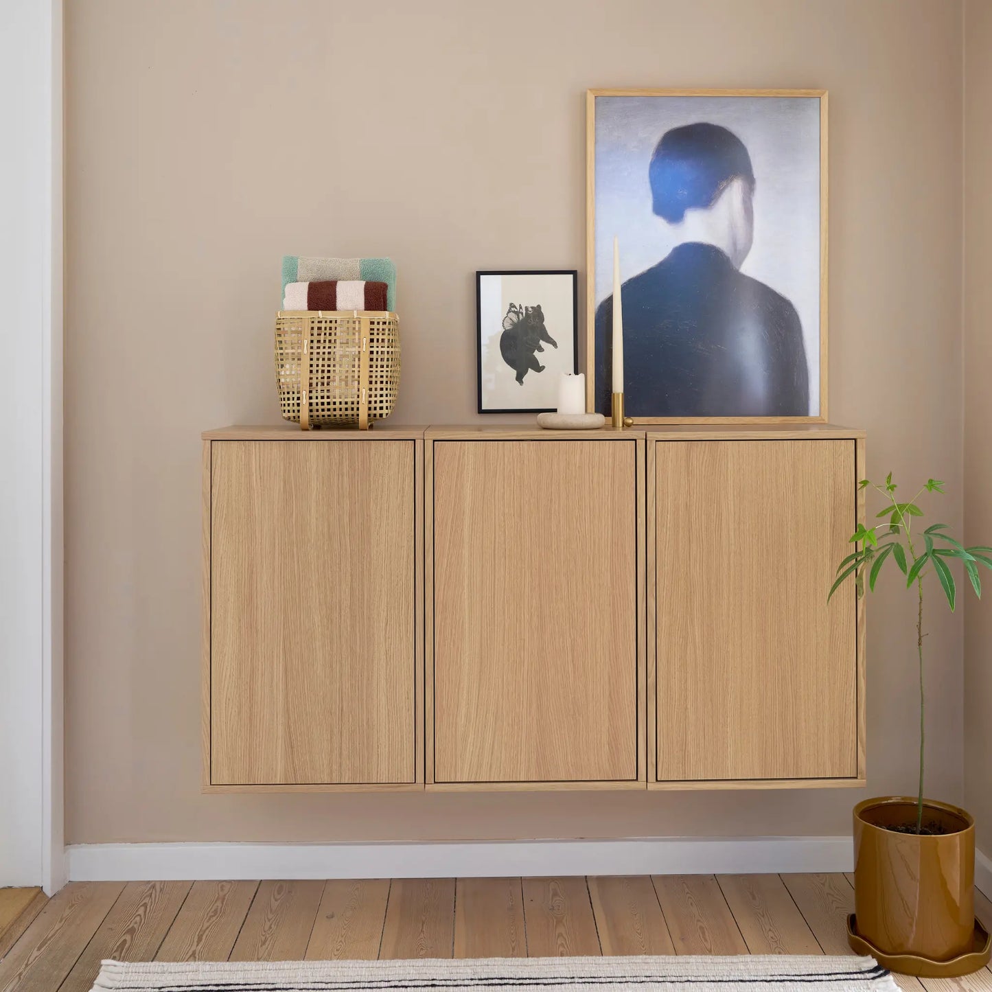 ReCollector WallCabinet Skåp, Nordic Oak
