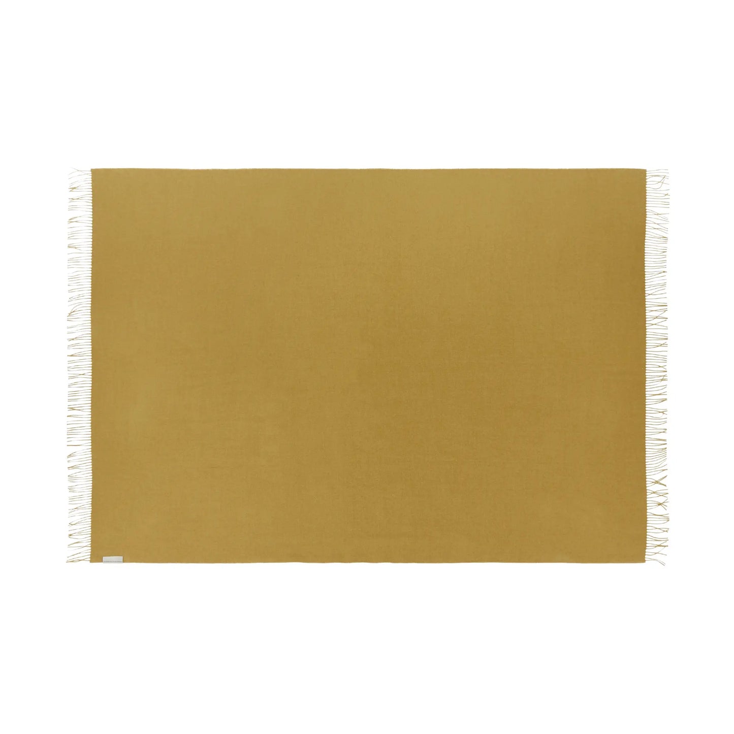 Silkeborg Uldspinderi Lima Pläd 130x200 cm, Ochre Yellow