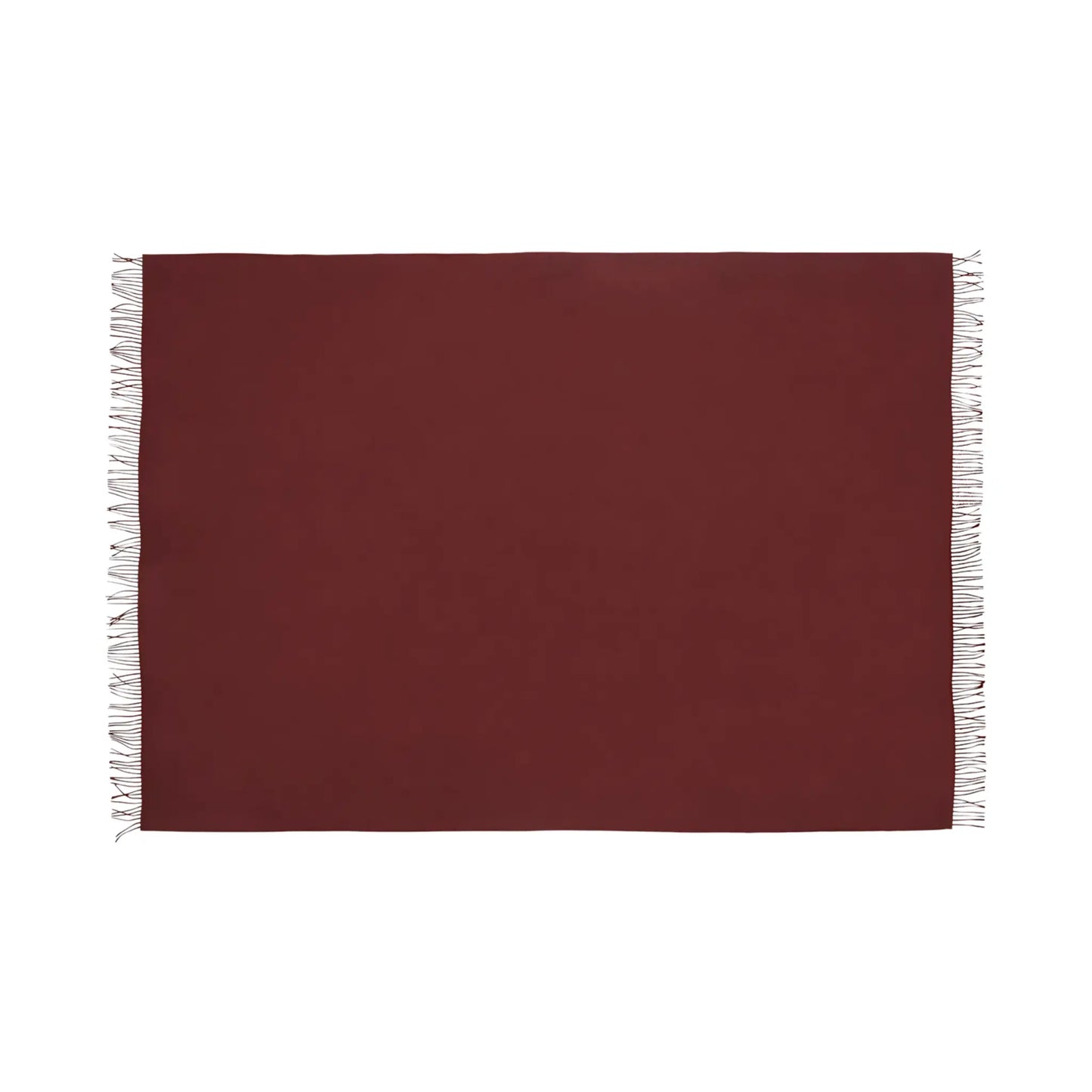 Silkeborg Uldspinderi Lima Pläd 130x200 cm, Beetroot