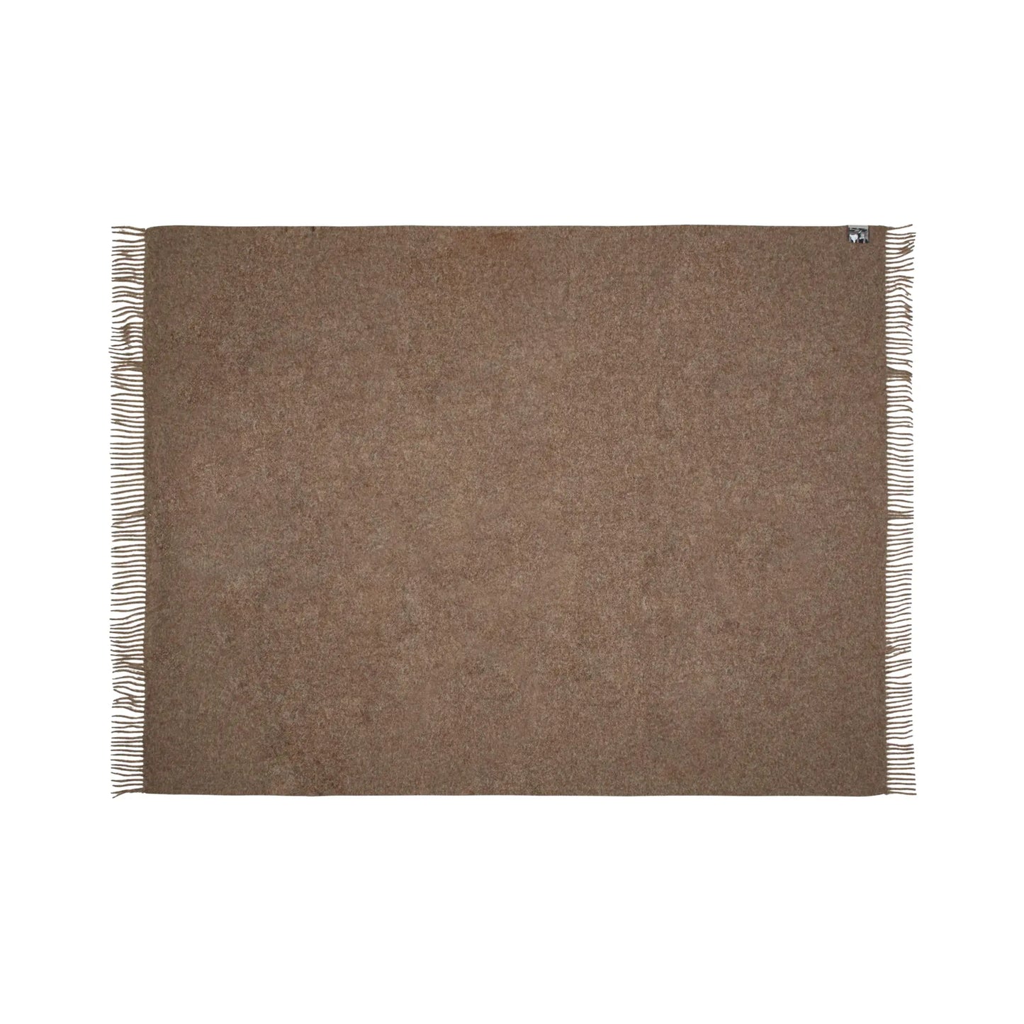 Silkeborg Uldspinderi Season Ullpläd 130x200 cm, Oak Brown