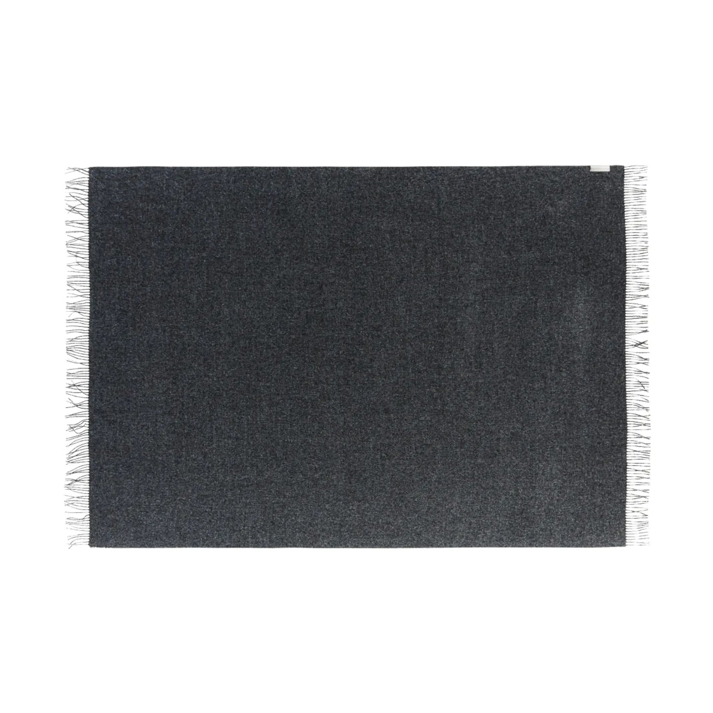 Silkeborg Uldspinderi Arequipa Pläd 130x200 cm, Dark Grey