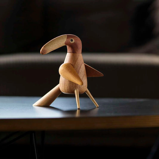 Spring Copenhagen Pepparkvarn The Pepper Bird Original 20,5 cm, Mahogny