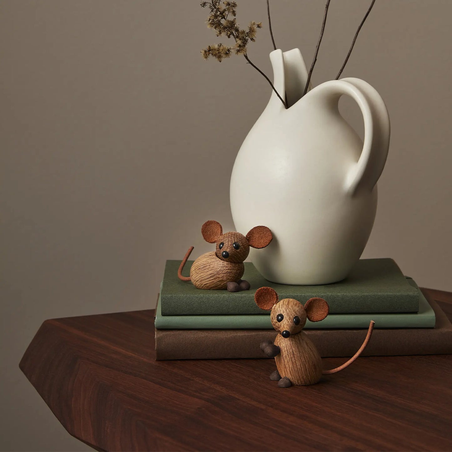 Spring Copenhagen The Country Mouse Trädekoration 4,5 cm, Ek