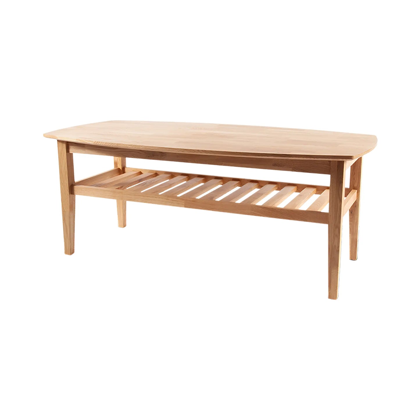 Stenexpo Leeds Soffbord 130x70 cm, Massiv Oljad Ek