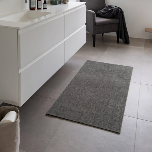 Tica Copenhagen Unicolor Matta 120x67 cm, Steelgrey