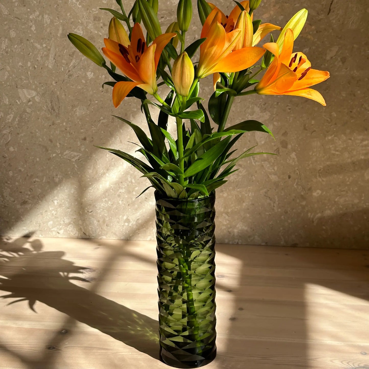 Tinted Objects Hoijer Vas 29x10 cm, Grön