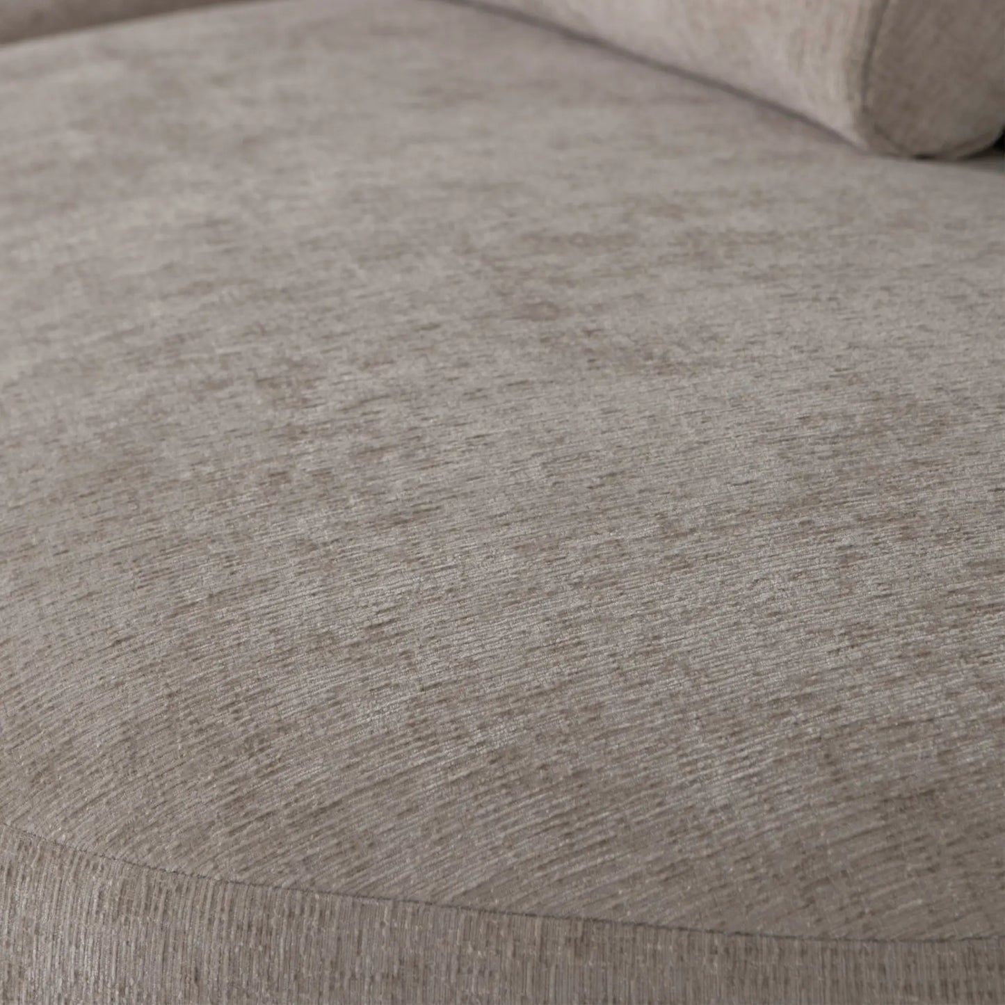 WOOOD Batavier Halvrund Soffa 4-Sits Sammet, Sand Melange