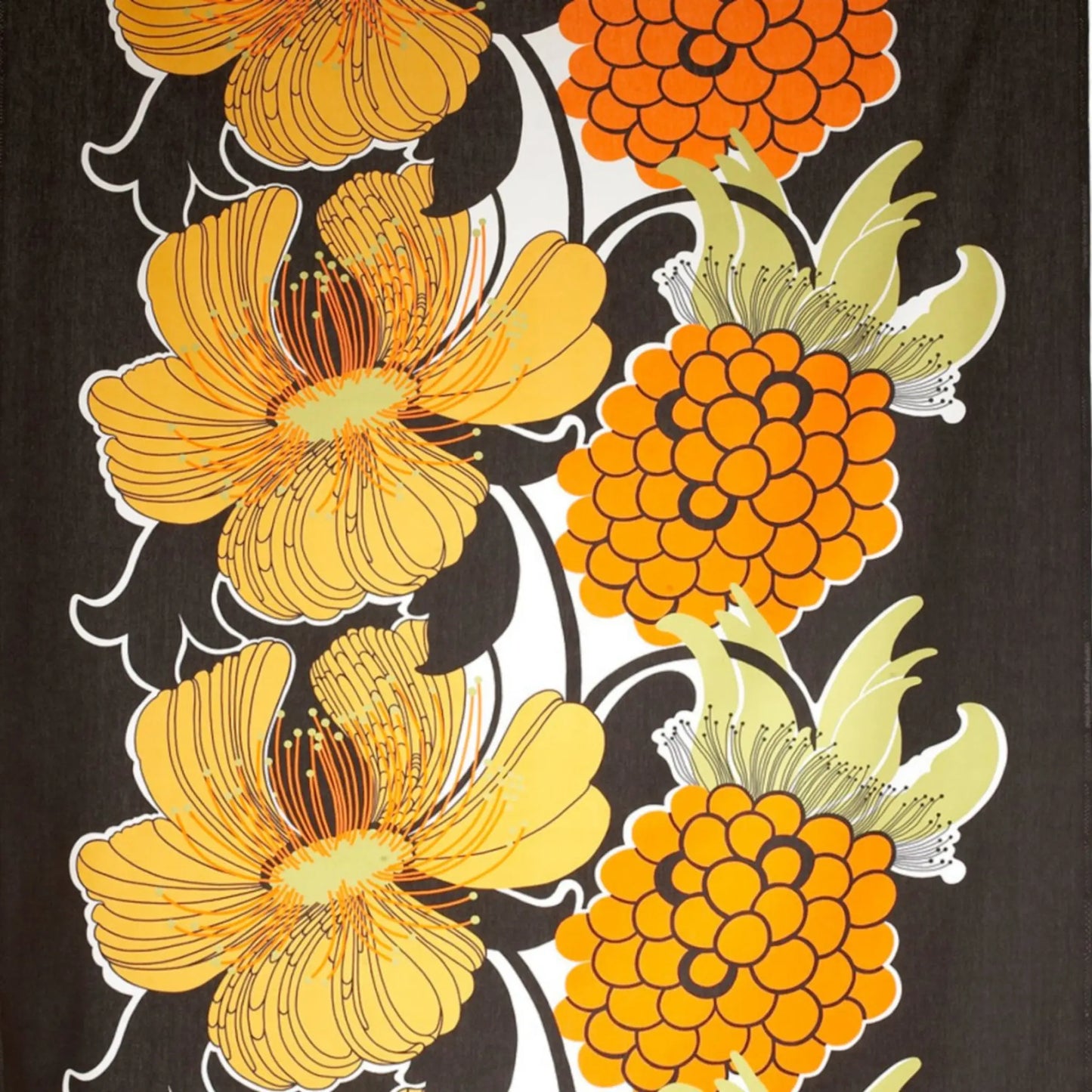 Almedahls Björnlunda Vaxduk 145x220cm, Brun