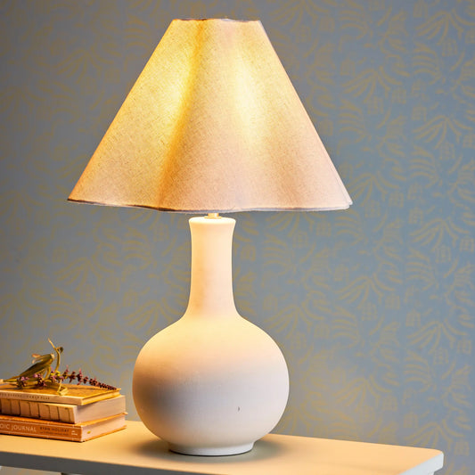 Bloomingville Heide Bordslampa, Vit