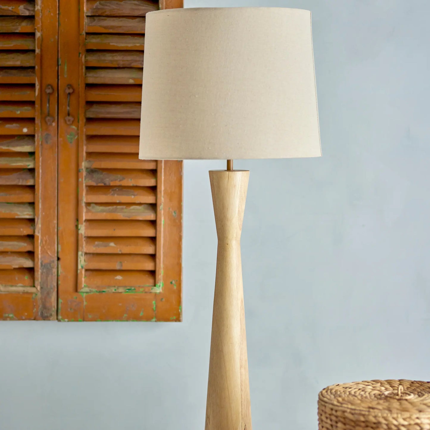 Creative Collection Leonor Golvlampa, Natur
