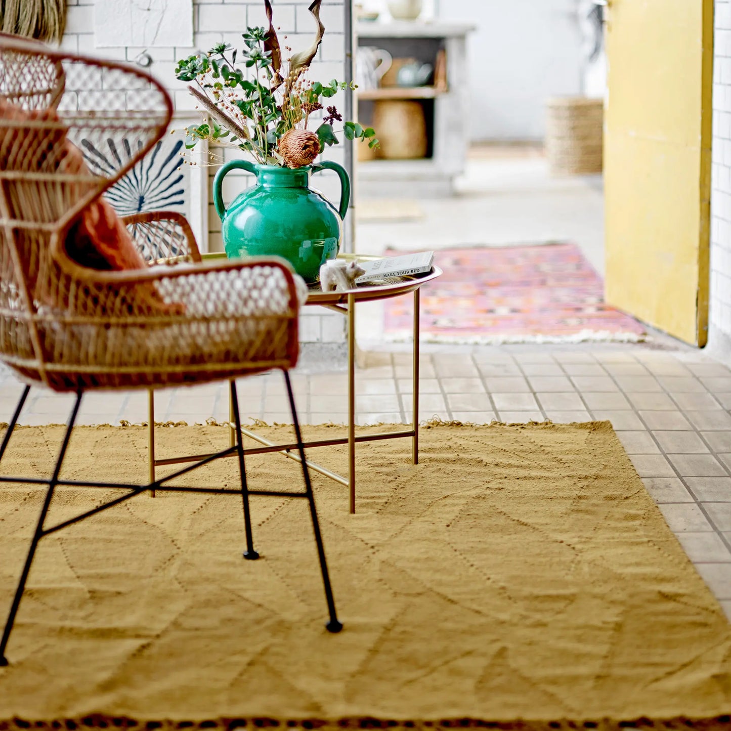 Bloomingville Zola Matta, Brun