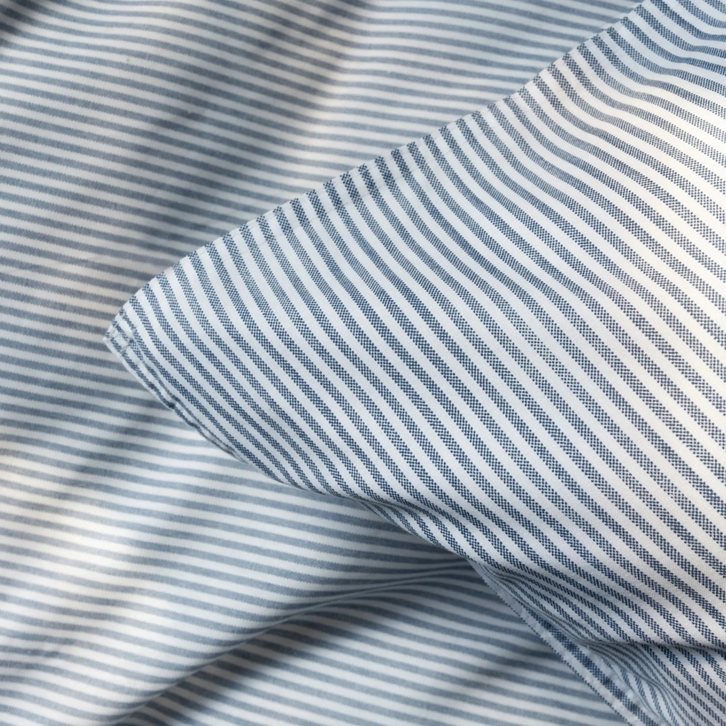 Borås Cotton Cille Bäddset 230x220/2*50x60 cm, Blå