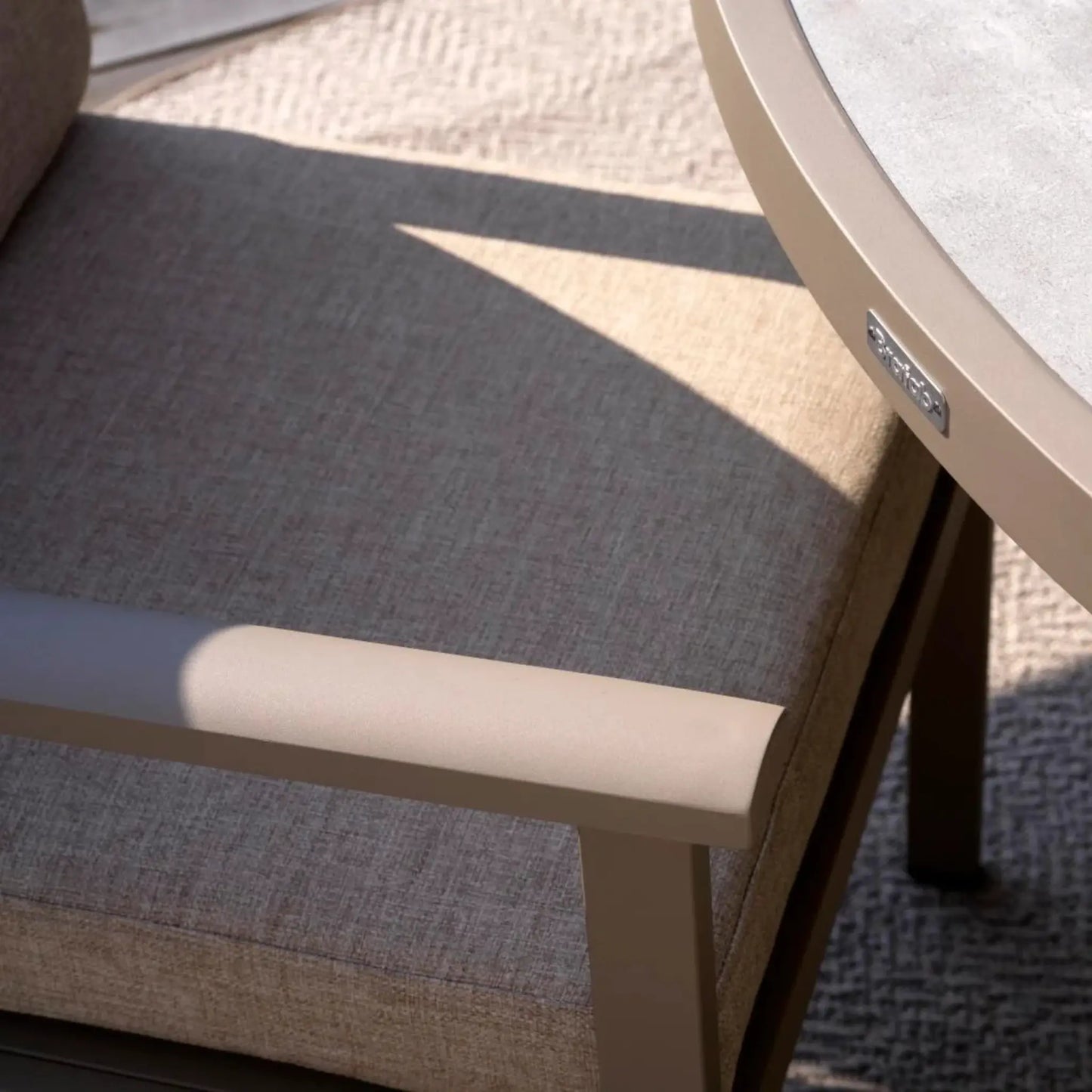 Brafab Samvaro Karmstol, Khaki/Sand