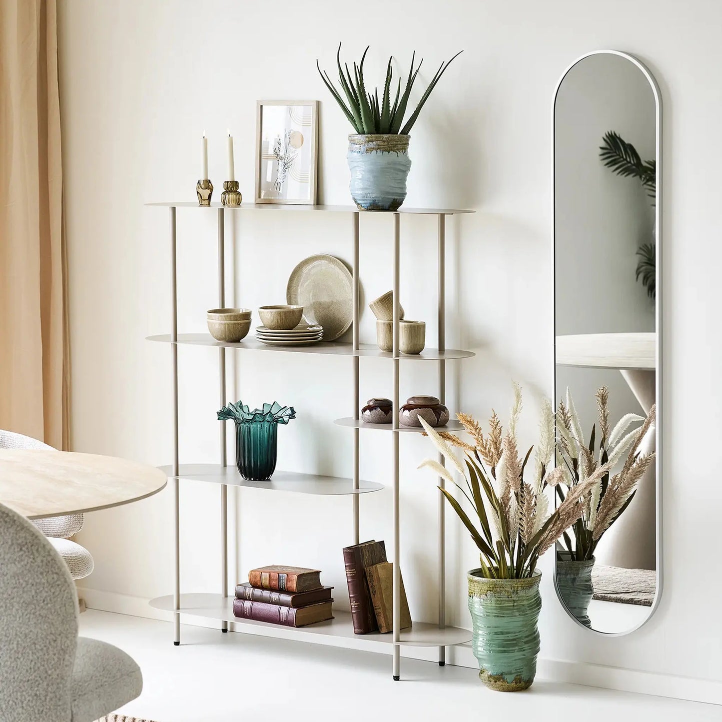House Nordic Hennetved Spegel, Silver