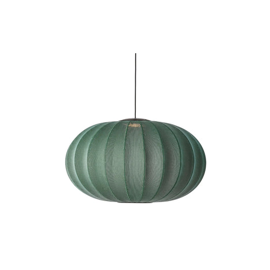 Made by Hand Knit-Wit Taklampa 76 Oval LED, Tweedgrön
