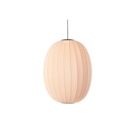 Made by Hand Knit-Wit Taklampa 65 Hög Oval LED, Sandsten