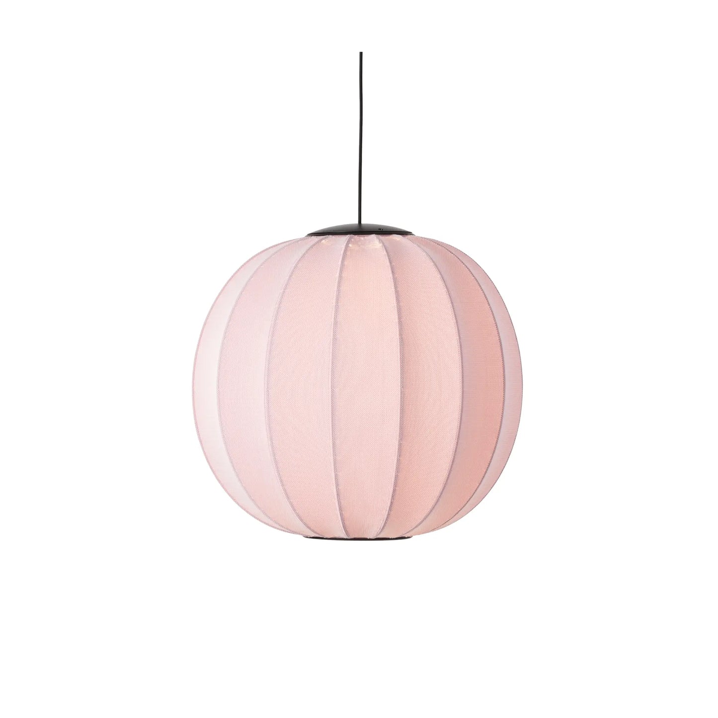 Made by Hand Knit-Wit Taklampa 60 Rund LED, Ljusrosa
