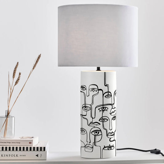 Markslöjd Family Bordslampa 1 l, Vit