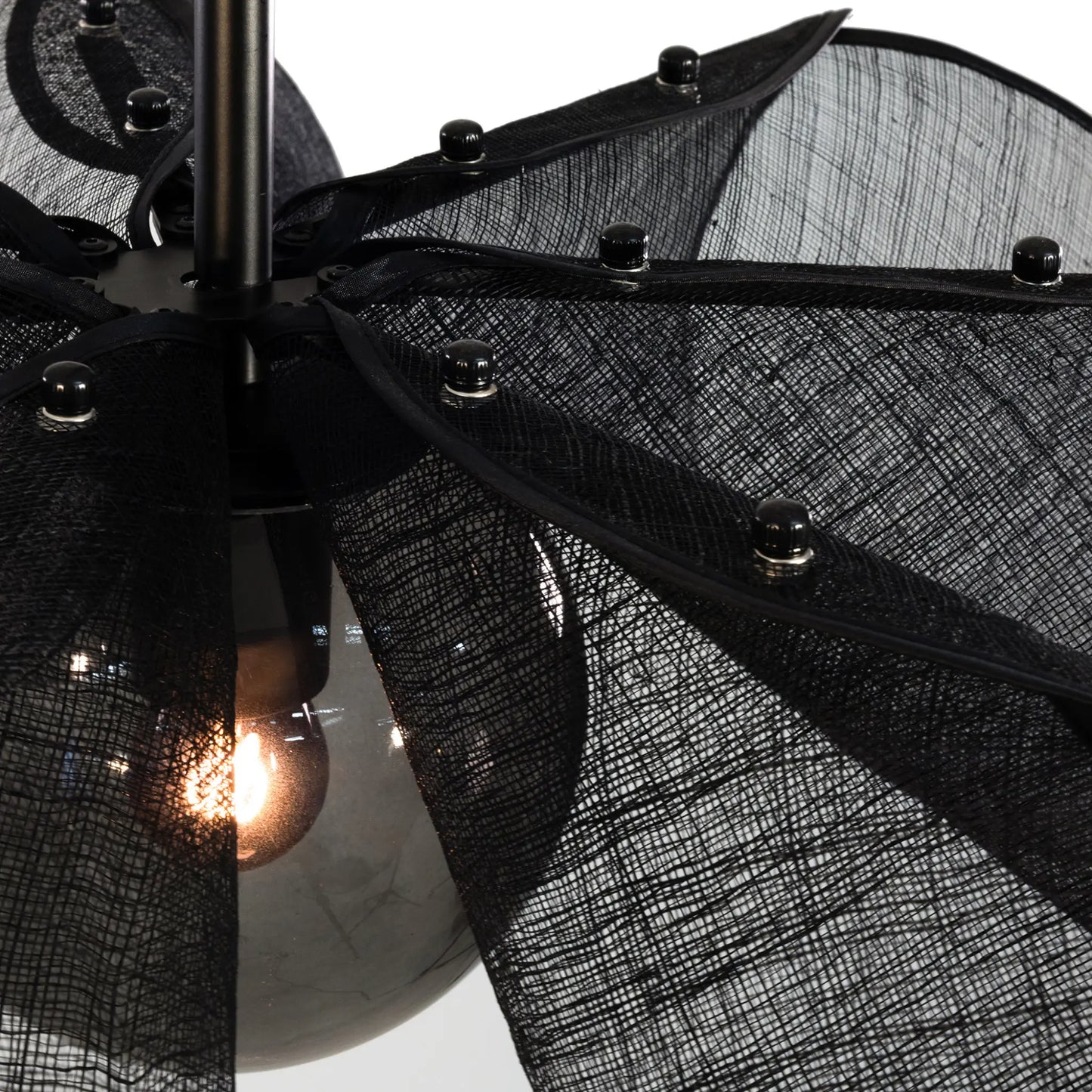 Markslöjd Styrka Taklampa 1 l 63 cm, Svart/Smoke