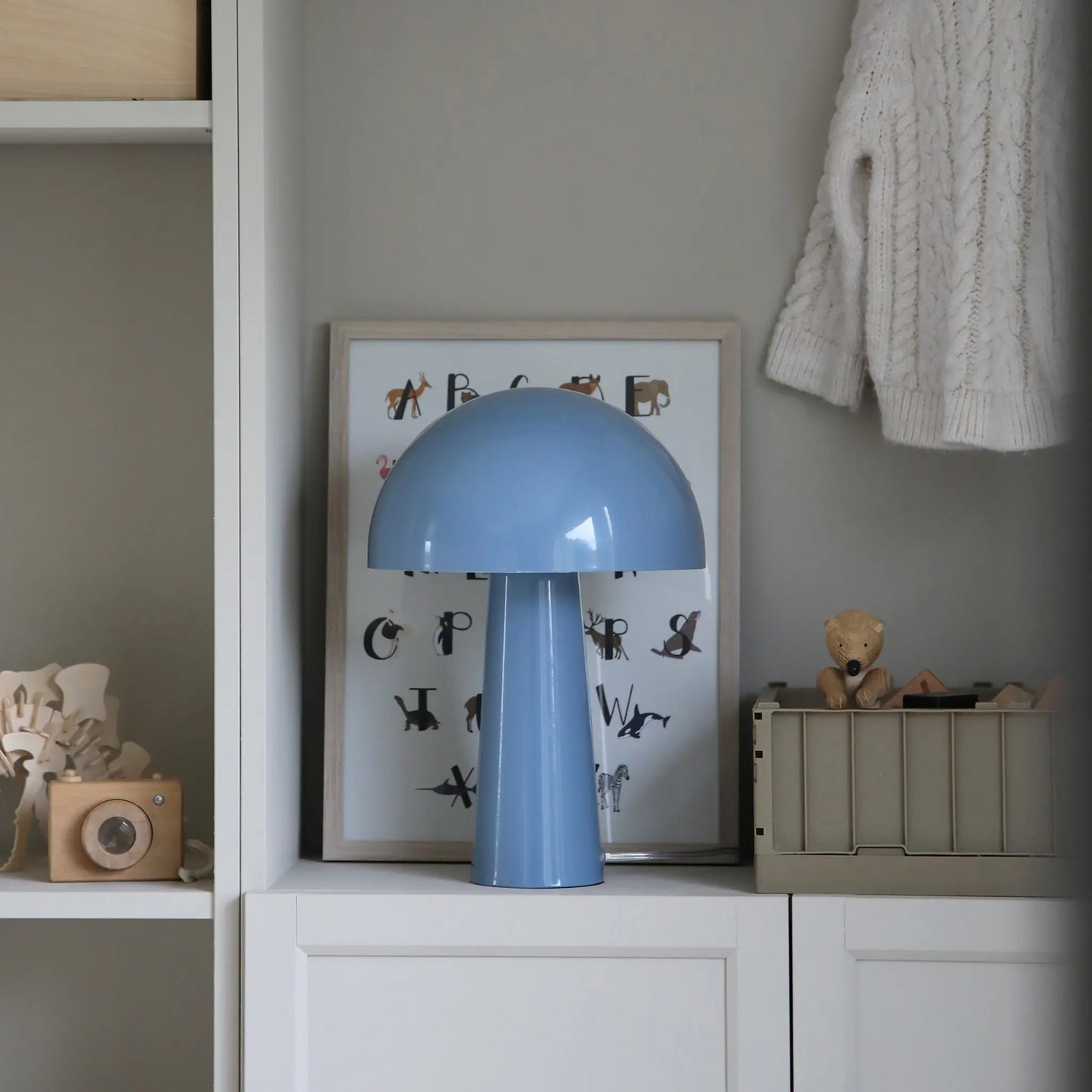Markslöjd Mantar Bordslampa 1 l, Blå
