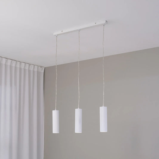 Markslöjd Costilla Taklampa Rak 3 l, Vit